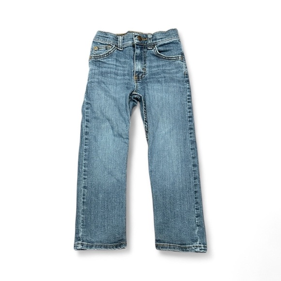 Wrangler Classic Straight Blue Little Boy Denim Jeans - Picture 1 of 11